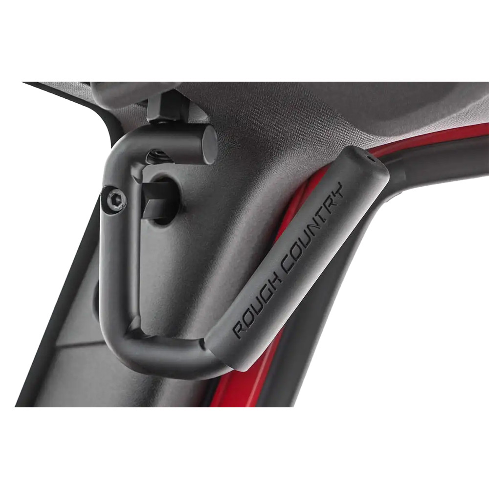 Rough Country Steel Front & Rear Grab Handles - Jeep JKU 4 Doors - 5
