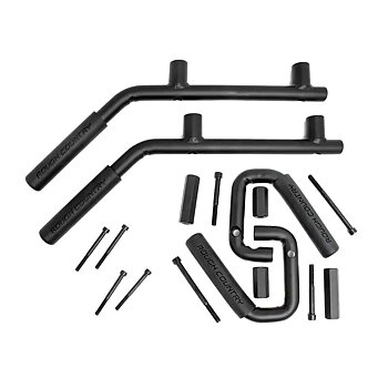 Rough Country Steel Front & Rear Grab Handles - Jeep JKU 4 Doors