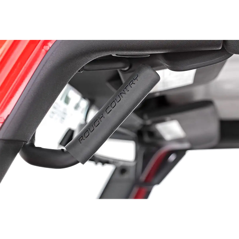 Rough Country Steel Front & Rear Grab Handles - Jeep JKU 4 Doors - 4