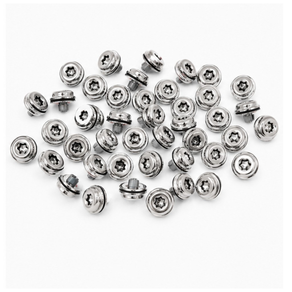Rough Country Silver Rivet Kit for Fender Flares