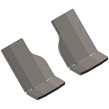 Clayton Off Road Front Lower Control Arm Skids - Jeep JL, JLU & JT