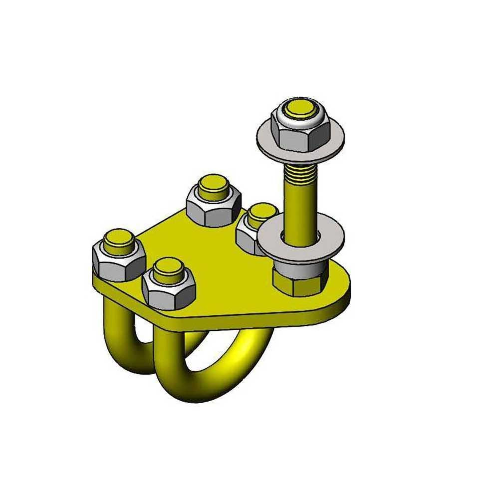 Clayton Off Road Tie Rod Steering Stabilizer Mount 1-3/8" - Jeep JL & JLU - 7