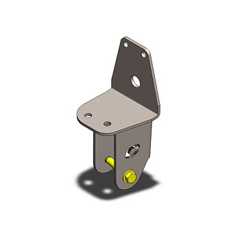 Clayton Off Road Front Track Bar Drop Bracket 3-6" Lift - Jeep Cherokee XJ & Grand Cherokee ZJ