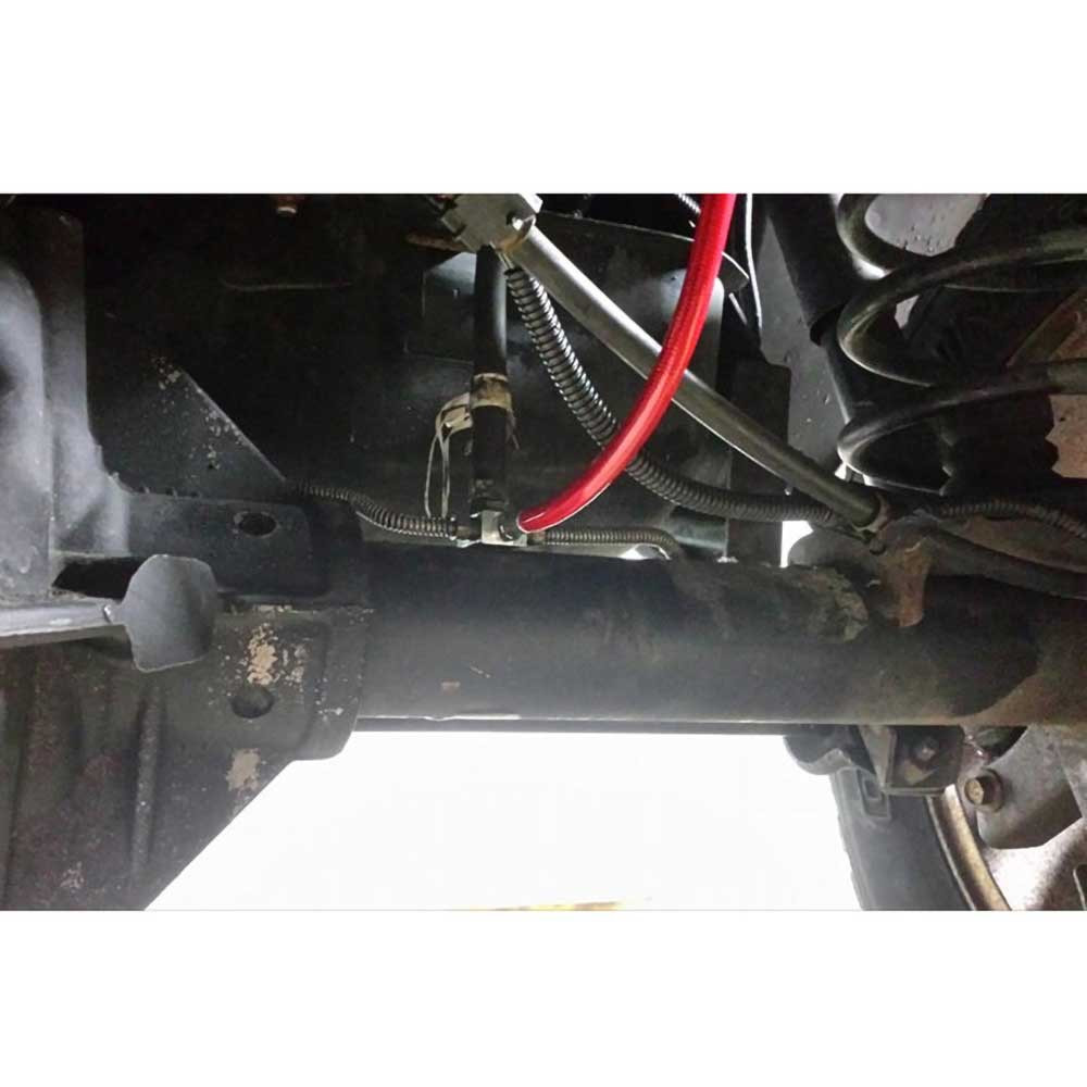 Clayton Off Road Rear Brake Line 24" - Jeep TJ, LJ, XJ, ZJ & WJ - 4