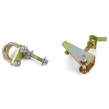 Clayton Off Road Steering Stabilizer Relocation Bracket Kit - Jeep JL & JLU