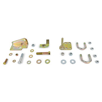 Clayton Off Road Steering Stabilizer Relocation Bracket Kit - Jeep JL & JLU