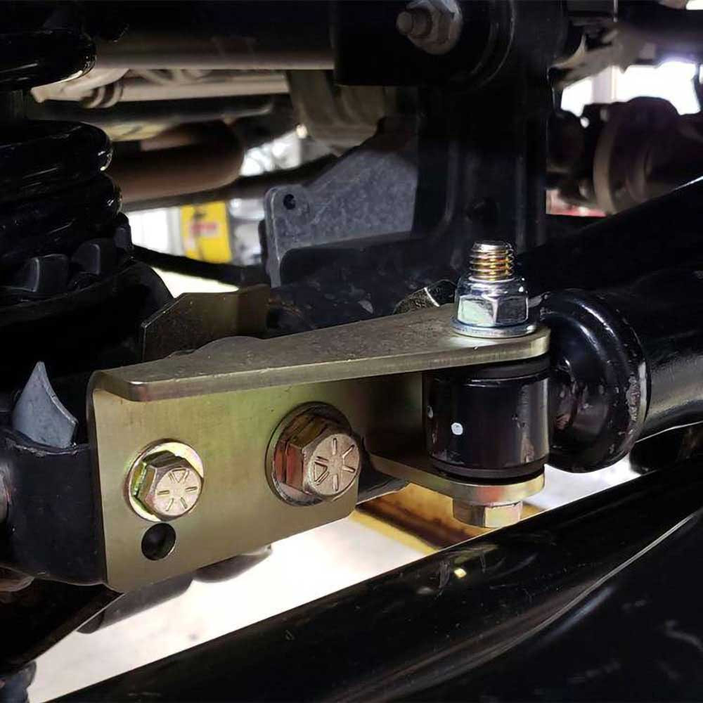 Clayton Off Road Steering Stabilizer Relocation Bracket Kit - Jeep JL & JLU - 3