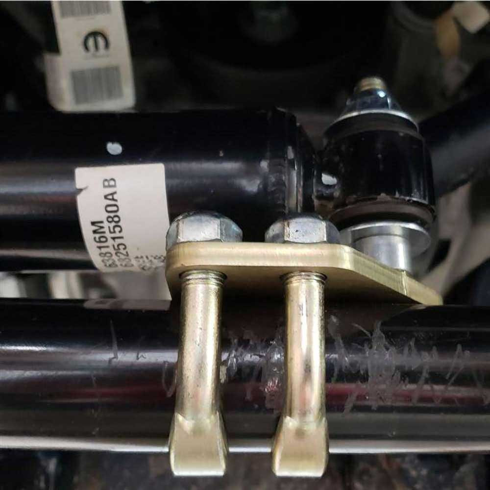 Clayton Off Road Steering Stabilizer Relocation Bracket Kit - Jeep JL & JLU - 5