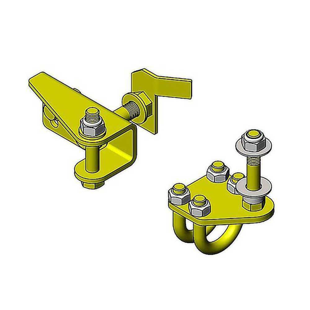 Clayton Off Road Steering Stabilizer Relocation Bracket Kit - Jeep JL & JLU - 9