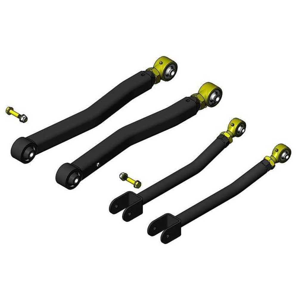 Clayton Off Road Premium Adjustable Short Control Arm Kit 0-5" Lift - Jeep JL & JLU - 4