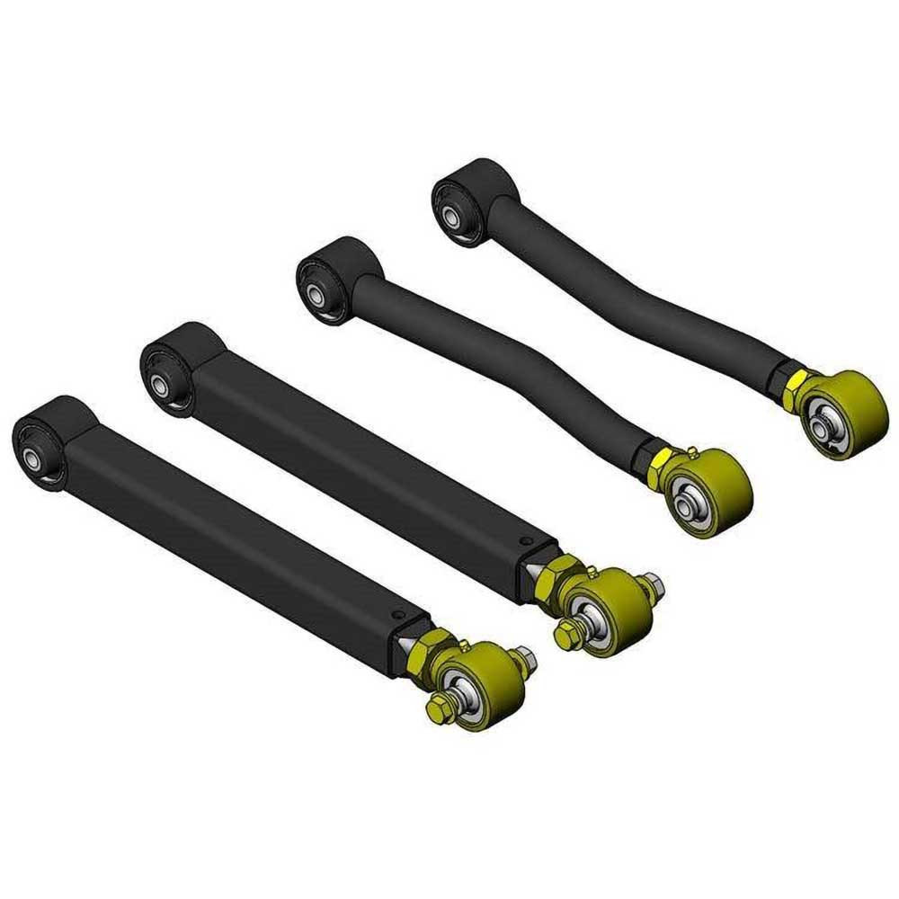 Clayton Off Road Premium Adjustable Short Control Arm Kit 0-5" Lift - Jeep JL & JLU - 3