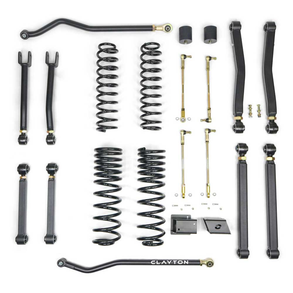 Clayton Off Road Overland+ 2.5" Lift Kit - Jeep Gladiator JT