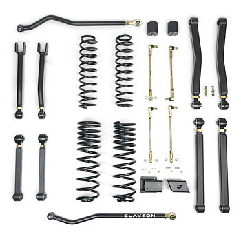 Clayton Off Road Overland+ 2.5" Lift Kit - Jeep Gladiator JT