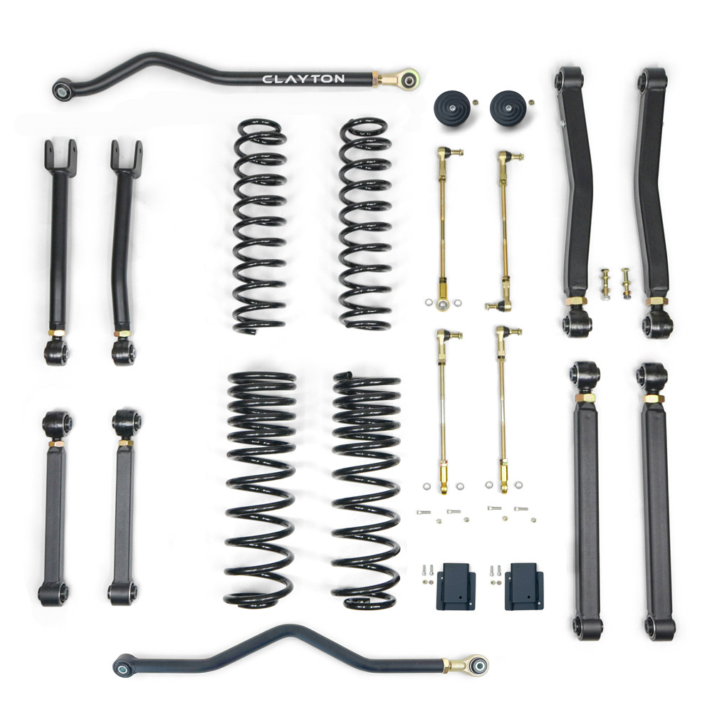 Clayton Off Road Overland+ 1.5" Lift Kit Diesel - Jeep Gladiator JT