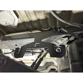 Clayton Off Road Parking Brake Cable Relocation Bracket - Jeep JL & JLU