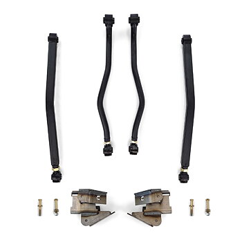 Clayton Off Road Overland+ Rear Adjustable Long Arm Kit 0-6" Lift - Jeep JLU 4 Doors
