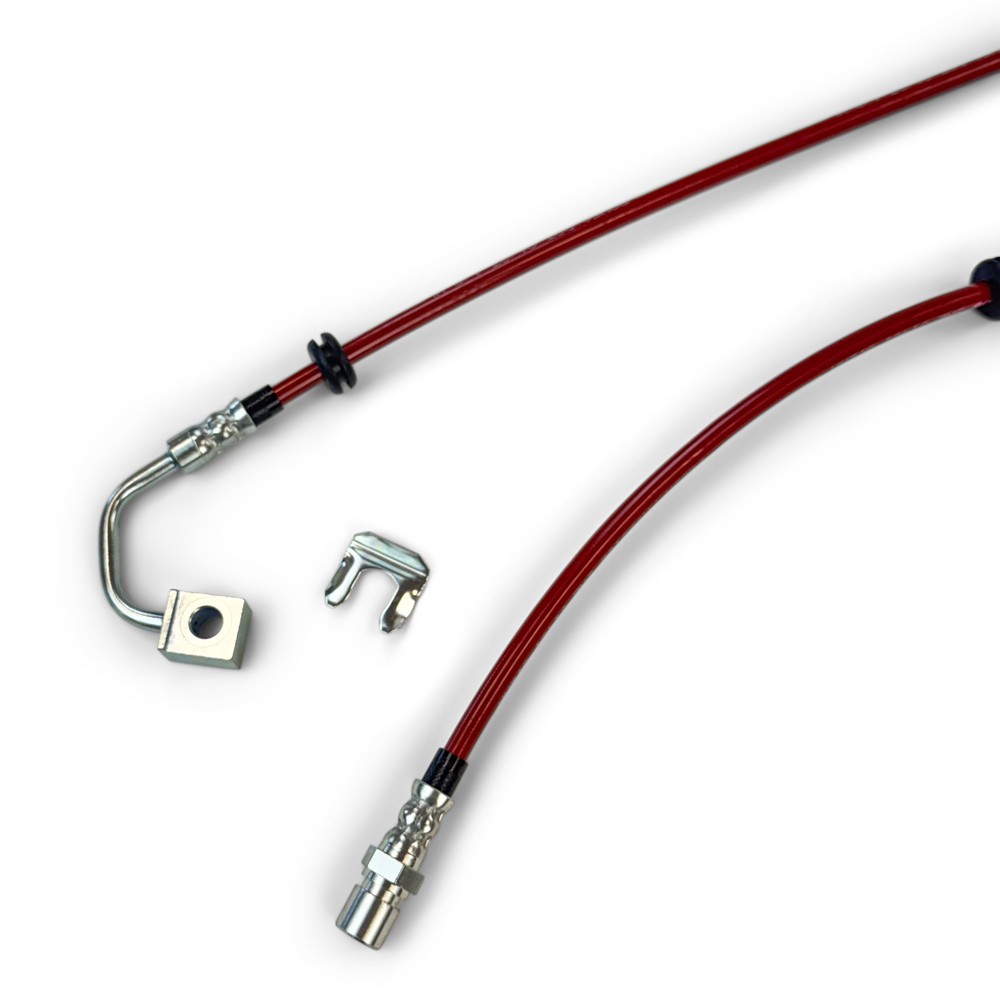 Clayton Off Road HD Front Brake Lines 36" 0-5" Lift Dual-Piston Caliper - Jeep JL, JLU & JT - 7