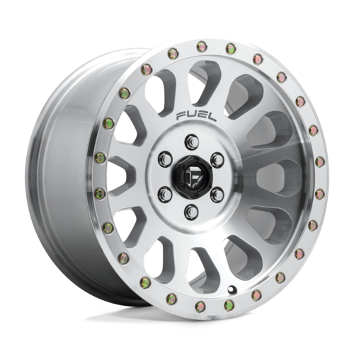 Fuel Vector 17x9" 4.5BS Diamond Cut Machined - Jeep JK, JL & JT