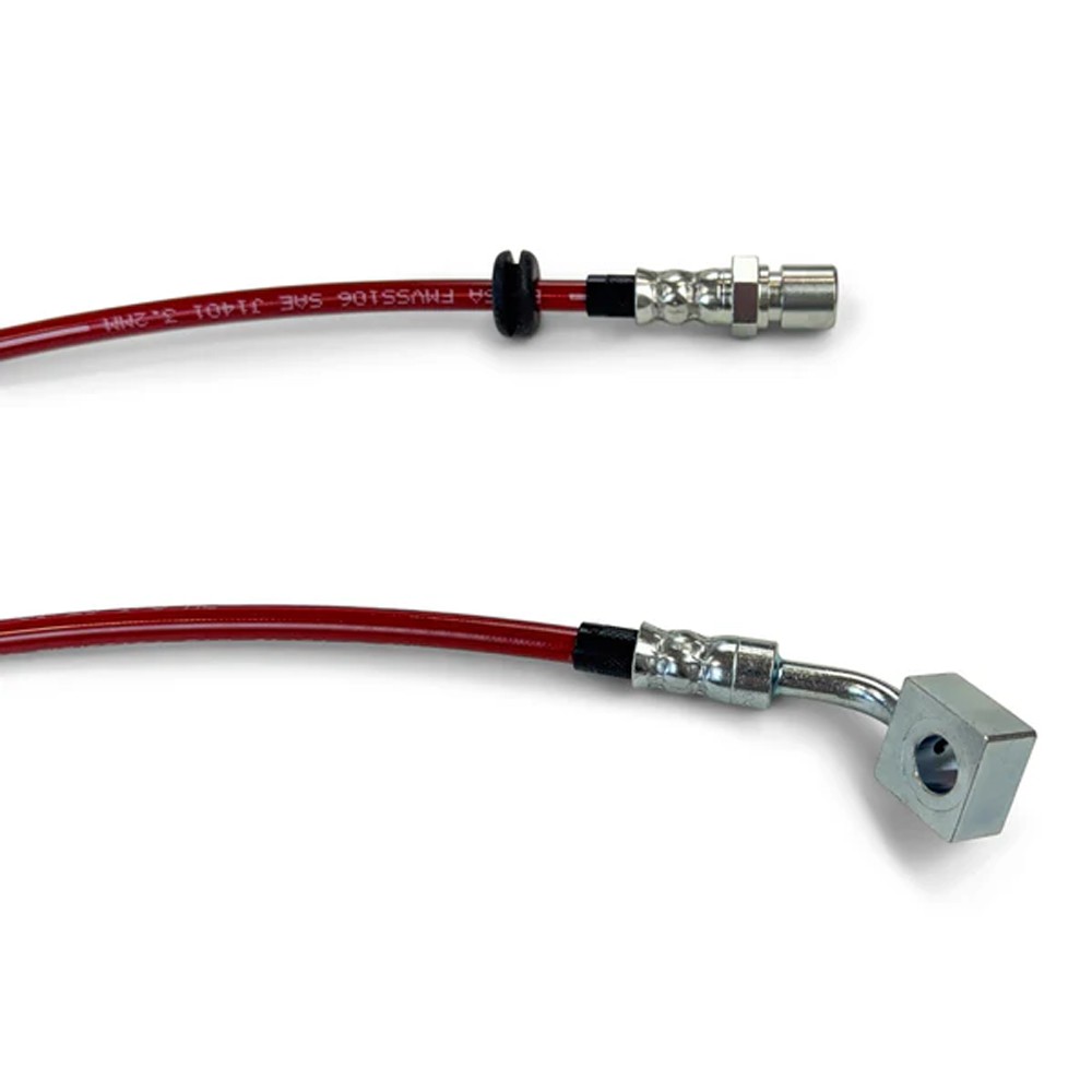 Clayton Off Road Rear Brake Lines 24" 0-5" Lift - Jeep JL & JLU - 3