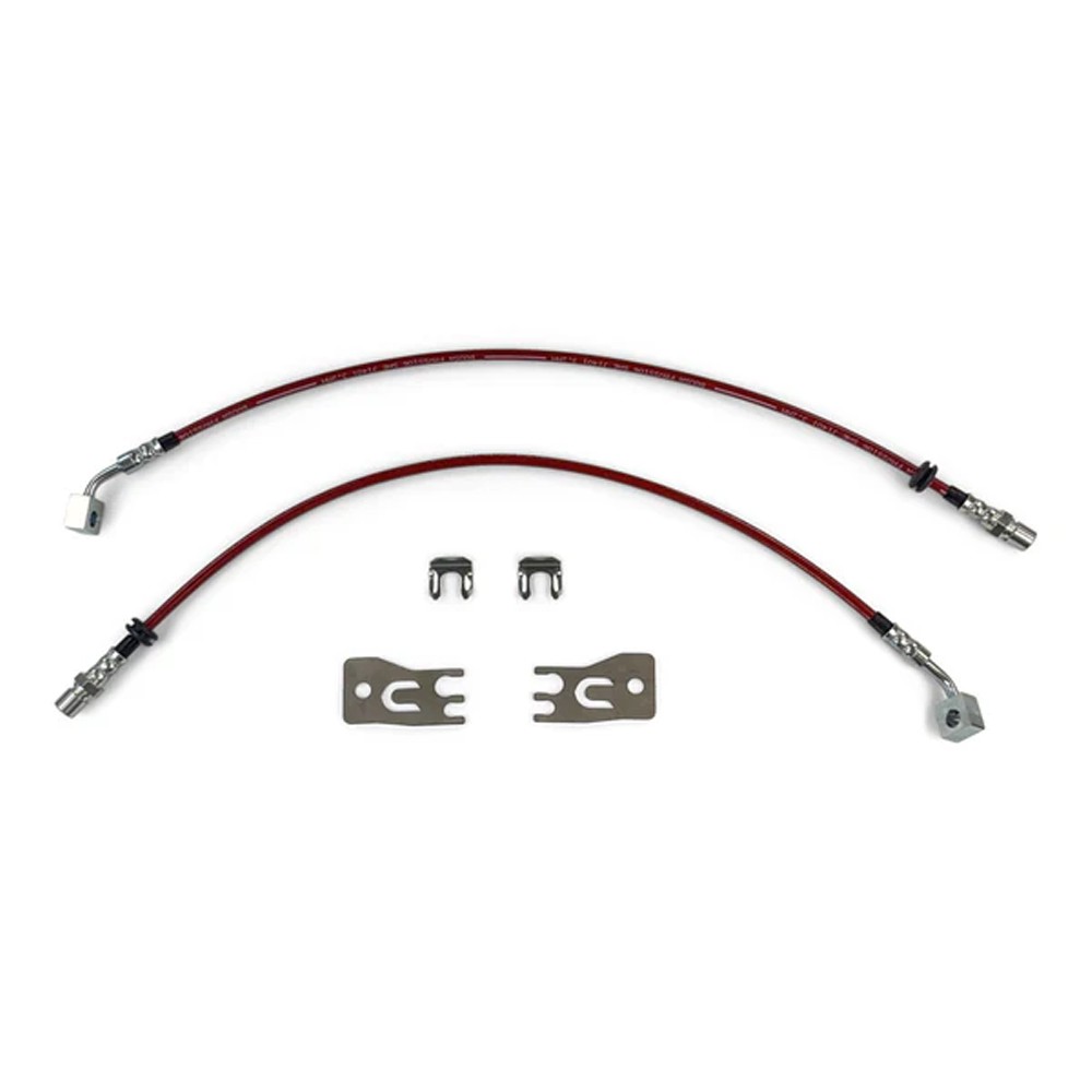 Clayton Off Road Rear Brake Lines 24" 0-5" Lift - Jeep JL & JLU