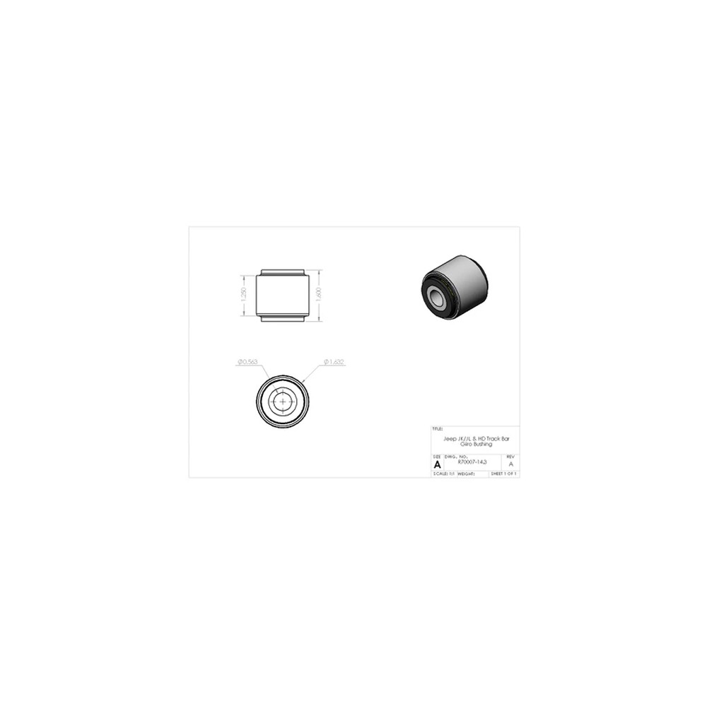 Clayton Off Road Track Bar Bushing - 4