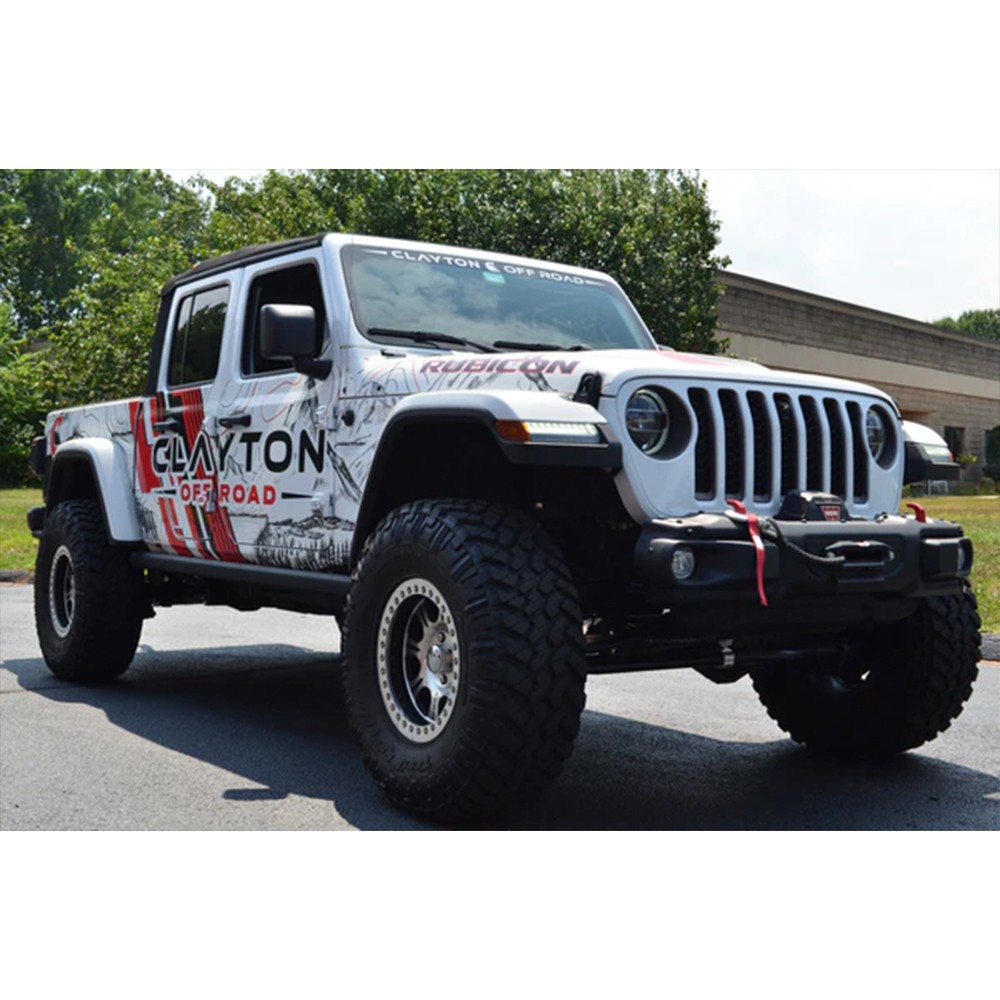 Clayton Off Road Long Arm Overland+ 2.5" Lift Kit Diesel - Jeep Gladiator JT - 7