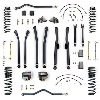 Clayton Off Road Long Arm Overland+ 3.5" Lift Kit - Jeep Gladiator JT