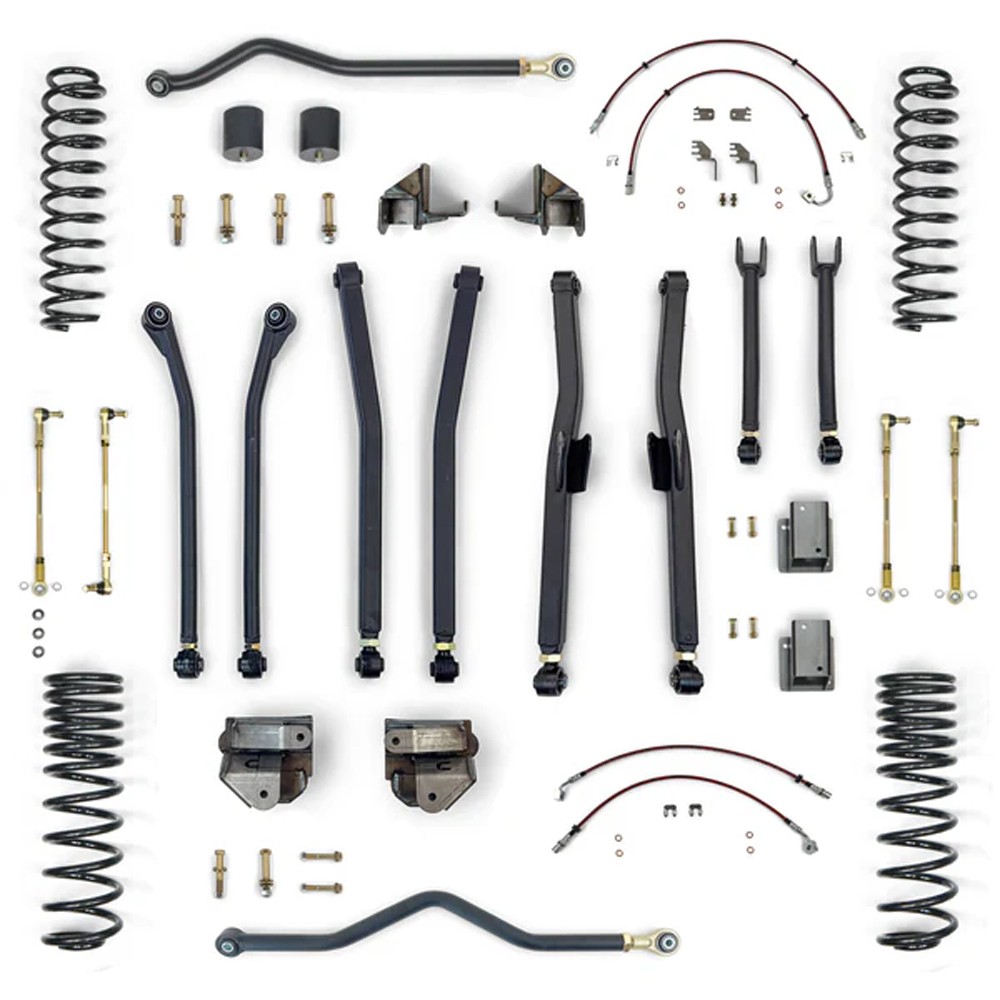 Clayton Off Road Long Arm Overland+ 3.5" Lift Kit Diesel - Jeep Gladiator JT