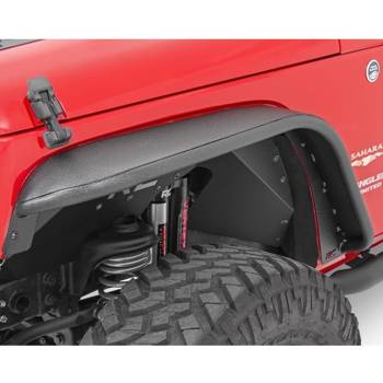 Rough Country Tubular Flat Fenders JK & JKU 4 Pack - 3