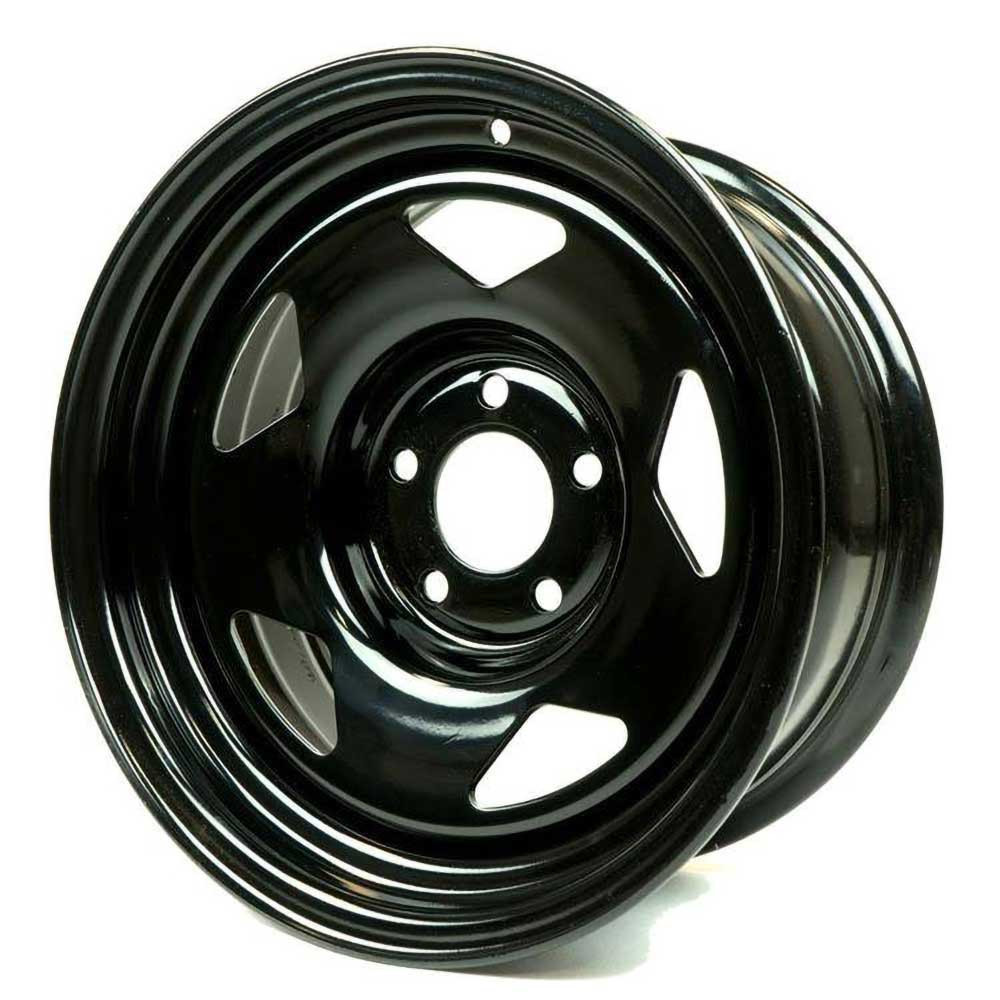 OFD Sirius Steel Wheel 15x7 ET-12 5x114.3 Gloss Black - Jeep YJ, TJ, XJ & ZJ - 2