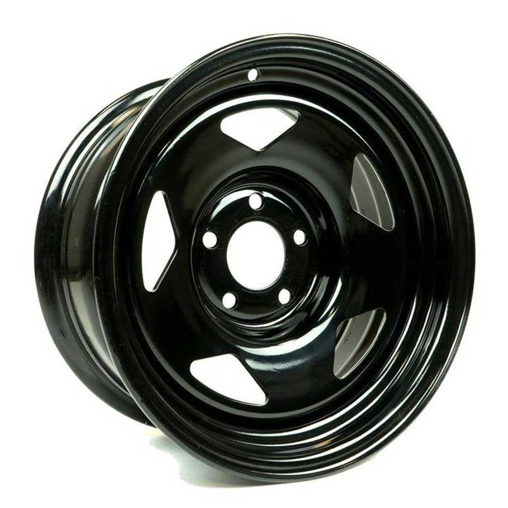 OFD Sirius Steel Wheel 15x7 ET-12 5x114.3 Gloss Black - Jeep YJ, TJ, XJ & ZJ