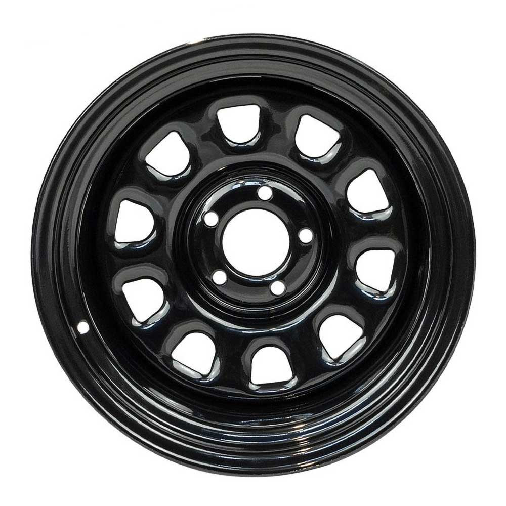 OFD Sputnik Steel Wheel 16x10 ET-44 5x114.3 Gloss Black - Jeep YJ, TJ, XJ & ZJ - 2