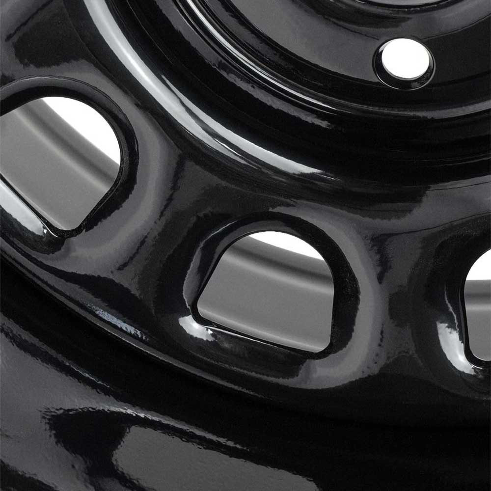 OFD Sputnik Steel Wheel 16x10 ET-44 5x114.3 Gloss Black - Jeep YJ, TJ, XJ & ZJ - 6