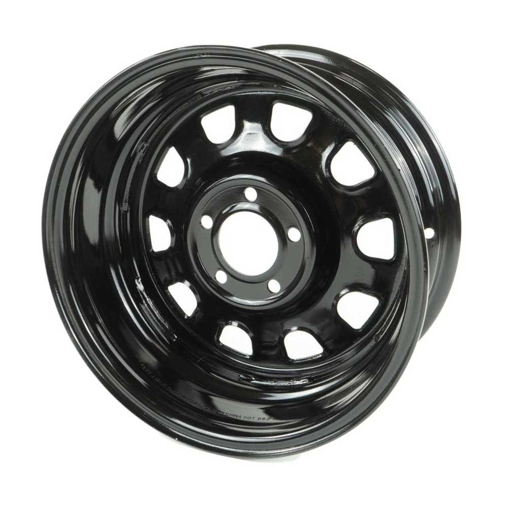 OFD Sputnik Steel Wheel 16x7 ET-12 5x114.3 Gloss Black - Jeep YJ, TJ, XJ & ZJ - 3