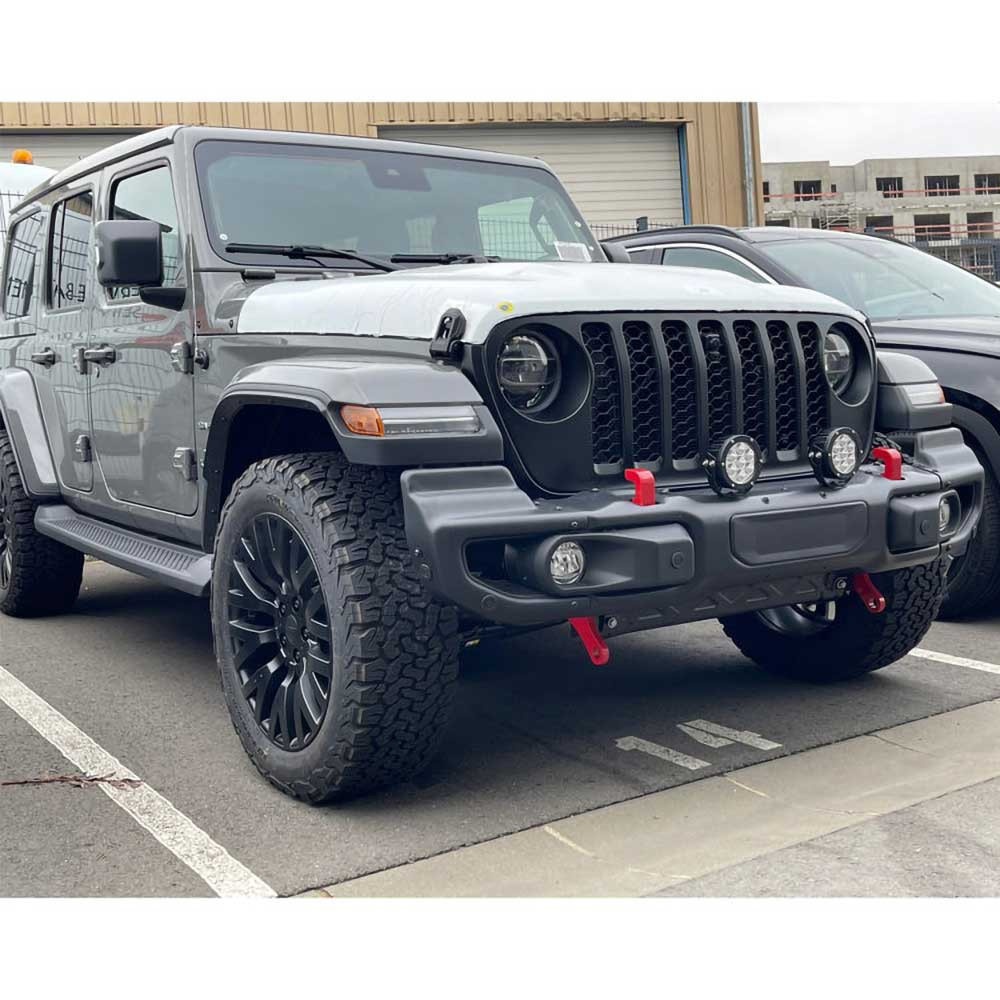 OFD Full Coverage Steel Front Bumper with Winch Plate - Jeep JL, JLU & JT - 5