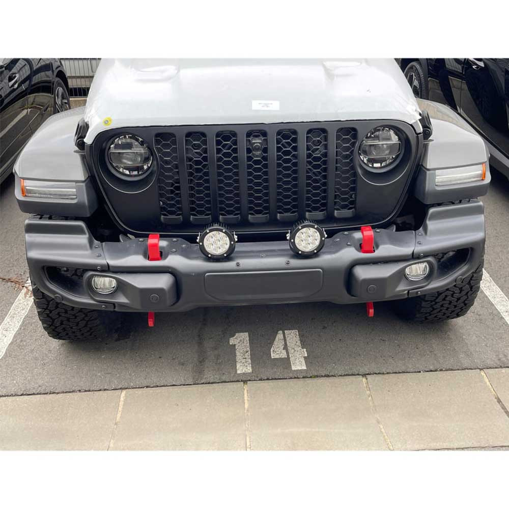 OFD Full Coverage Steel Front Bumper with Winch Plate - Jeep JL, JLU & JT - 6