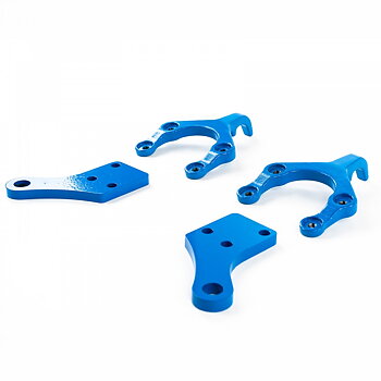 OFD Bumper Hook Kit Blue - Jeep JL, JLU & JT