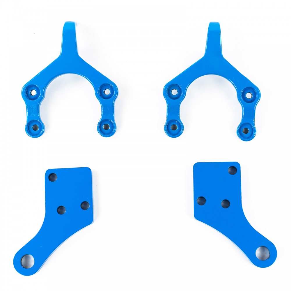 OFD Bumper Hook Kit Blue - Jeep JL, JLU & JT