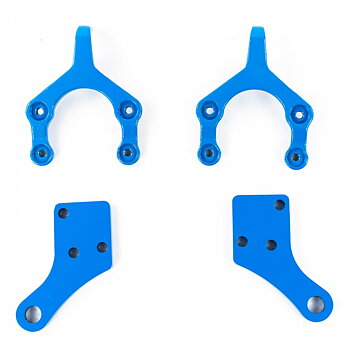 OFD Bumper Hook Kit Blue - Jeep JL, JLU & JT