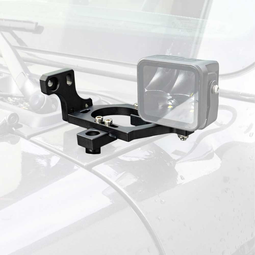 OFD Hood Light Bar Brackets - Jeep JL, JLU & JT