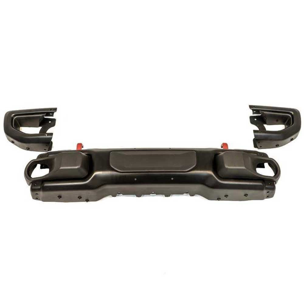 OFD Steel Front Bumper with Winch Plate without Parking Sensors - Jeep JL, JLU & JT - 3