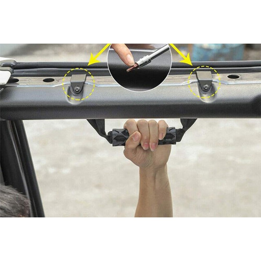 OFD Front & Rear Grab Handles - Jeep JL & JT 2018-2023 - 5