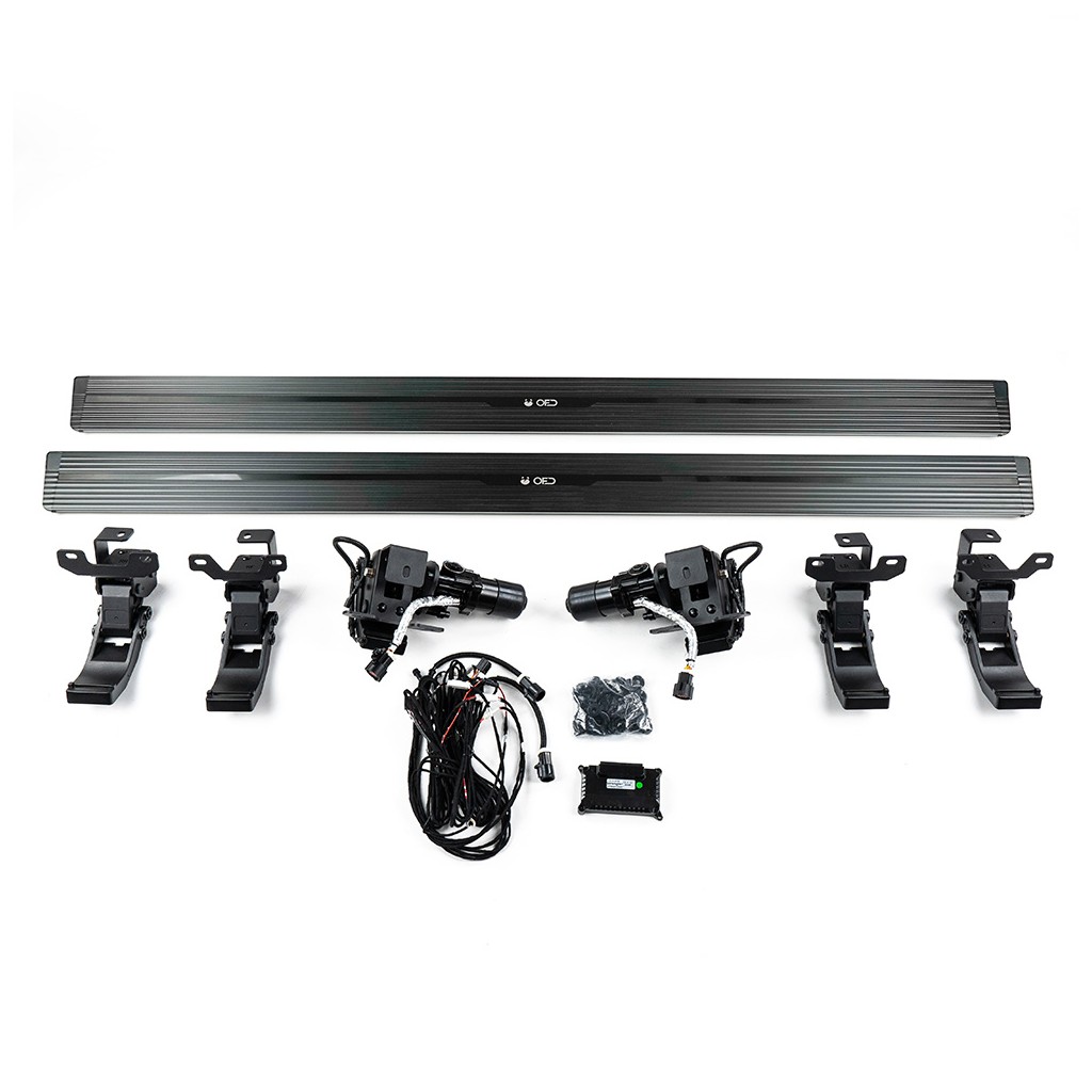 OFD GEN2 Electric Side Steps with LED - Jeep JLU 4 Doors - 2