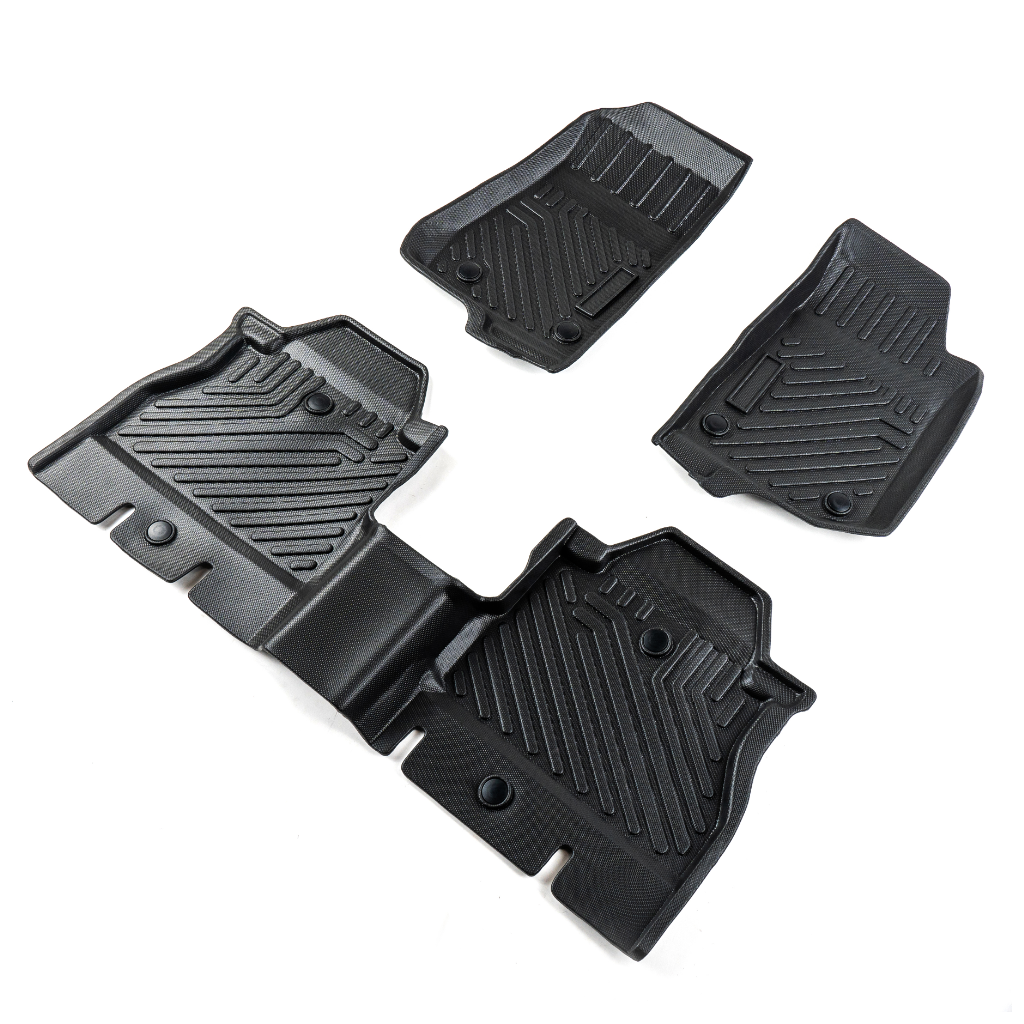 OFD All-Weather Floor Mats - Jeep JLU 4 Doors & JT