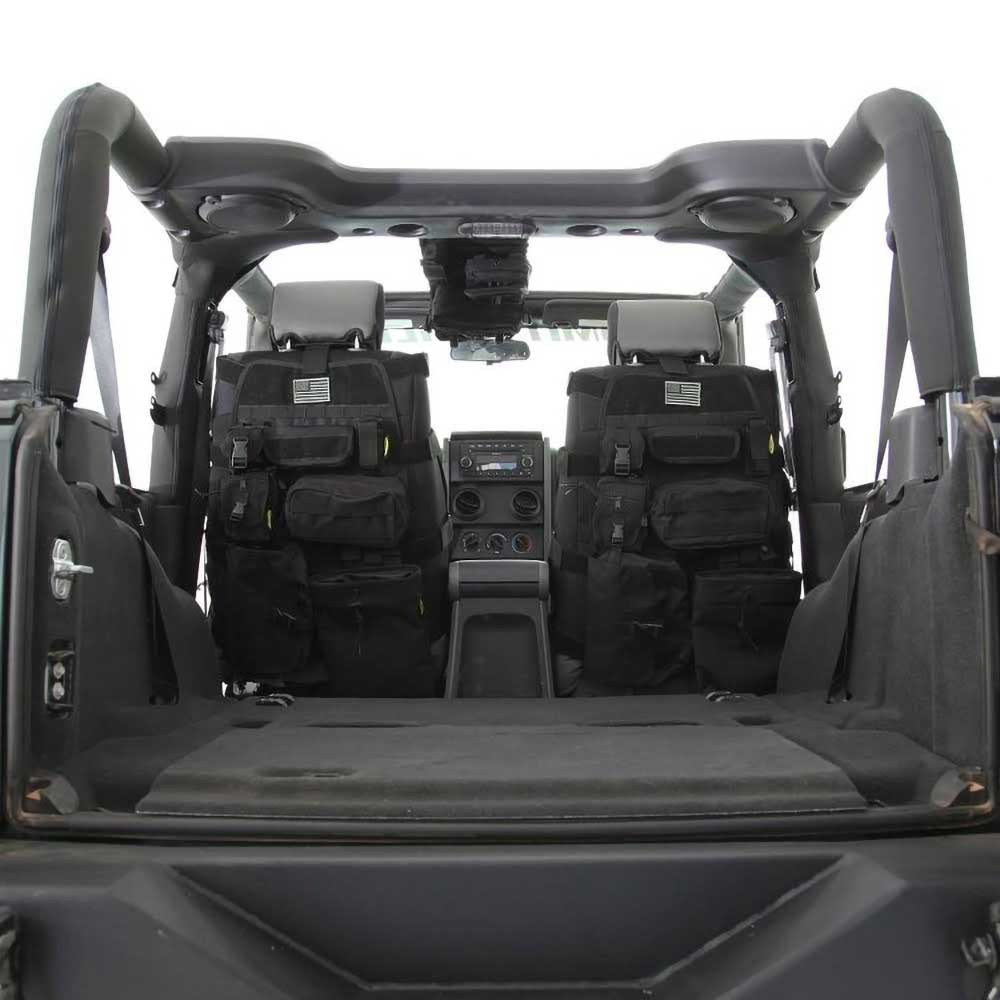 Smittybilt G.E.A.R. Front Seat Cover Black - Jeep JK & JKU - 4