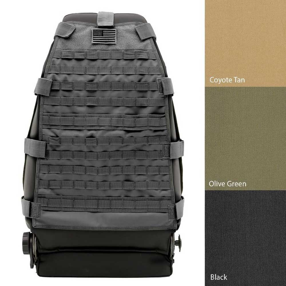 Smittybilt G.E.A.R. Front Seat Cover Black - Jeep JK & JKU - 5