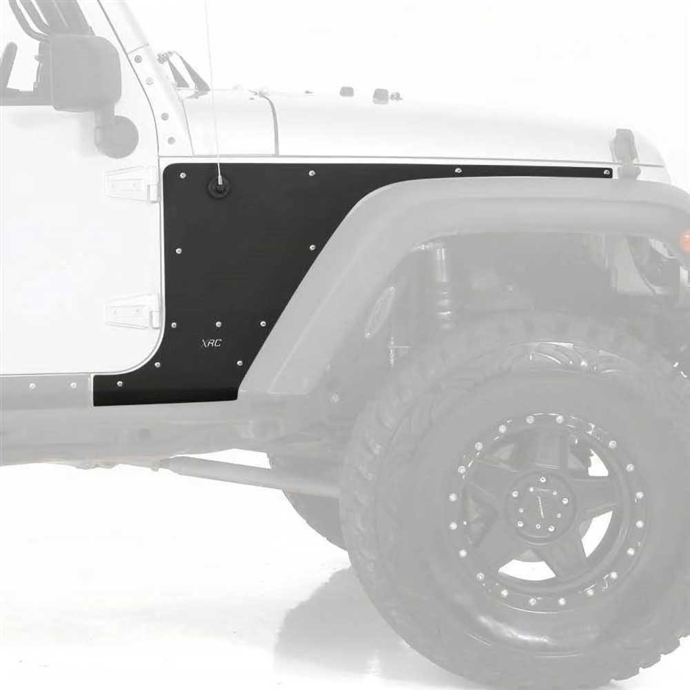 Smittybilt XRC Front Body Armor Fender Skins - Jeep JK & JKU