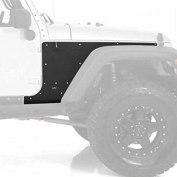 Smittybilt XRC Front Body Armor Fender Skins - Jeep JK & JKU