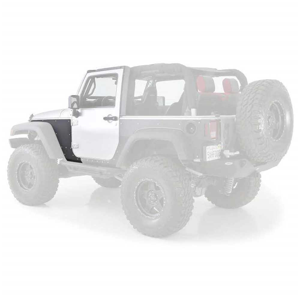 Smittybilt XRC Front Body Armor Fender Skins - Jeep JK & JKU - 3