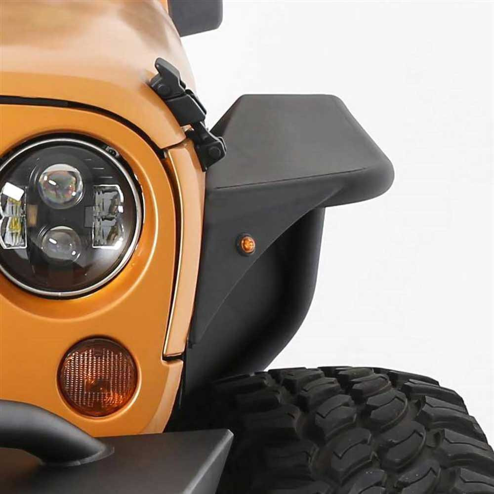 Smittybilt XRC Flux Front Tube Fender Flares - Jeep JK & JKU - 6